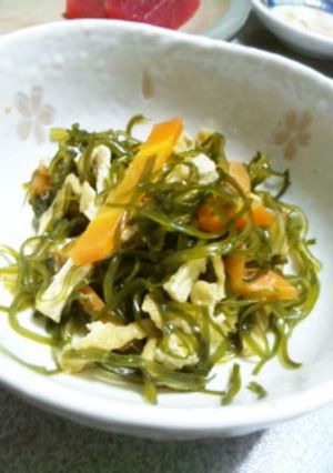 すき昆布の煮物-レシピのメイン写真