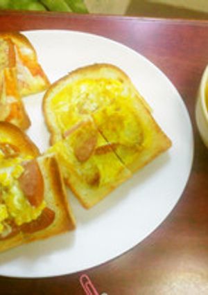 簡単トーストシリーズ♪コーンマヨトースト-レシピのメイン写真