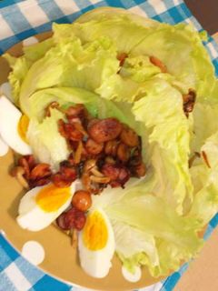 レタスのホットサラダ-レシピのメイン写真