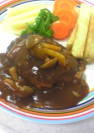 シチュードハンバーグ-レシピのメイン写真