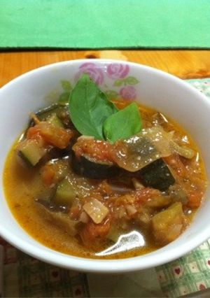 頂いた野菜でラタトゥーユ-レシピのメイン写真