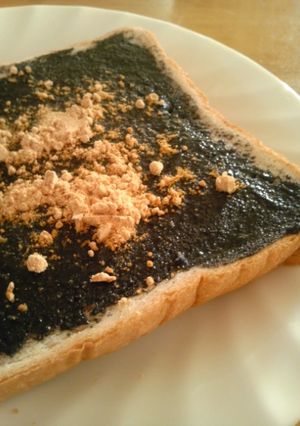 きなこと黒ごまのトースト-レシピのメイン写真