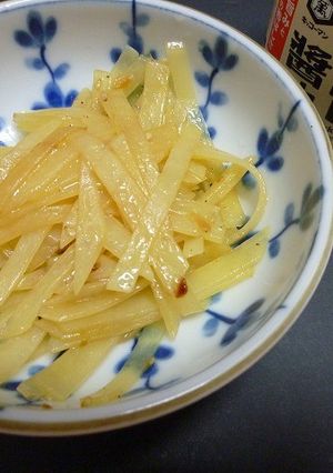食べる××の残った油で！ジャガイモ炒め-レシピのメイン写真