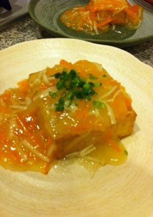 揚げずに楽チン☆揚げ出し豆腐-レシピのメイン写真
