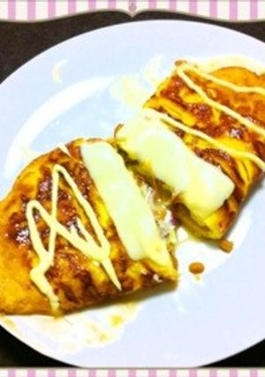 簡単！とろ〜り納豆チーズオムレツ-レシピのメイン写真