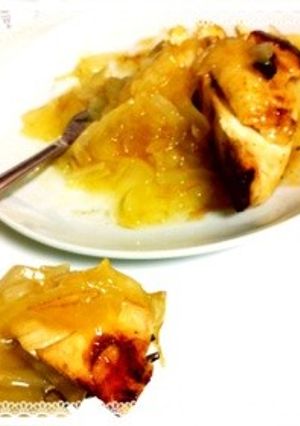 チキンのママレードはちみつソースかけ-レシピのメイン写真