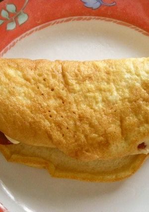 あまった卵白のふんわりランチ-レシピのメイン写真