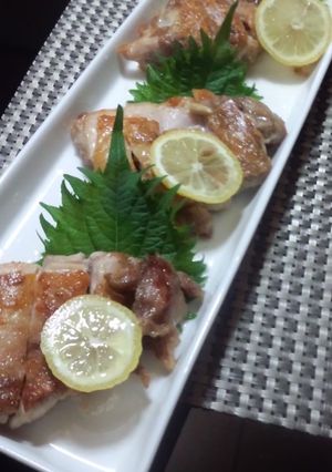 『鶏！焼く！レモン！』-レシピのメイン写真