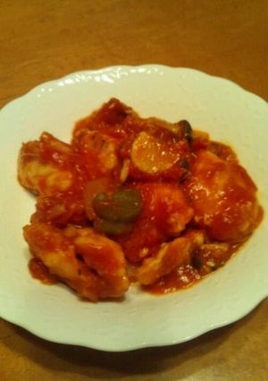 塩麹きのこで鶏肉のトマトソース煮☆彡-レシピのメイン写真