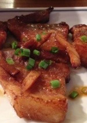 ご飯がすすむ☆厚切り豚バラのこってり煮☆-レシピのメイン写真