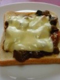 ☆カレートースト☆-レシピのメイン写真
