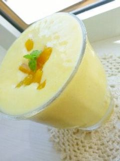*缶詰でマンゴーシェイク*-レシピのメイン写真