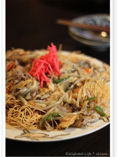 キムチかた焼きそば-レシピのメイン写真