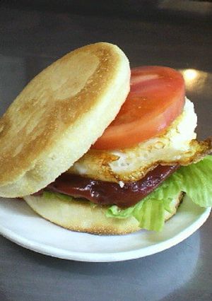 コストコの冷凍パテで朝マック風♪-レシピのメイン写真