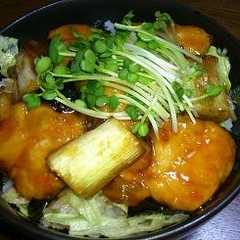 A picture of ささみで丼ぶり☆.