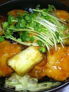 ささみで丼ぶり☆-レシピのメイン写真