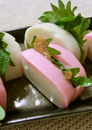 ＊簡単＊ヘルシー！かまぼこの梅肉サンド＊-レシピのメイン写真