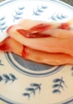 新生姜の甘酢漬け-レシピのメイン写真