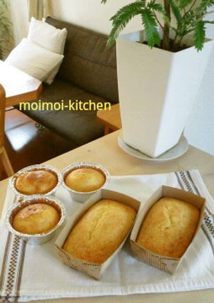 フワッ♥モチッ♥HMでパウンドケーキ♬-レシピのメイン写真