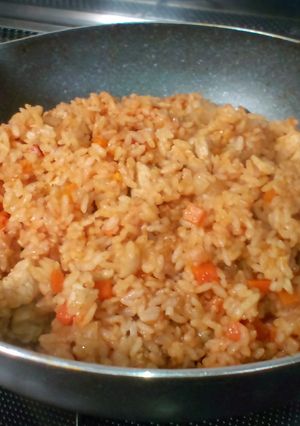 ケチャップで簡単♪チキンライス-レシピのメイン写真