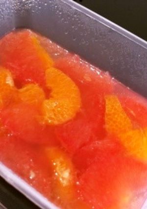 柑橘類のそのまんまゼリー＾＾-レシピのメイン写真
