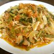 簡単♡野菜たっぷりトマトパスタ♪