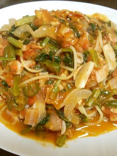 簡単♡野菜たっぷりトマトパスタ♪-レシピのメイン写真