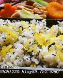 お弁当に！たくあんと大葉の彩り混ぜご飯☆