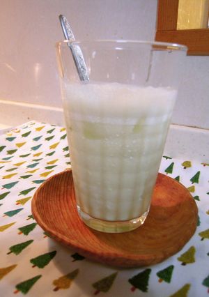 ♥バーミックスで抹茶のラッシー♥-レシピのメイン写真