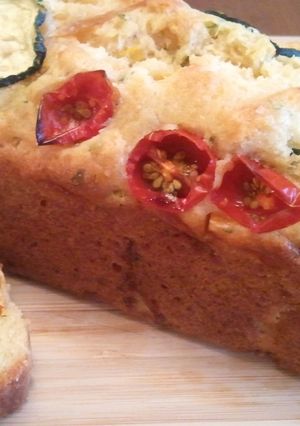 夏野菜のパウンドケーキ(ケーク・サレ）-レシピのメイン写真