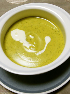 ズッキーニと南瓜のスープ-レシピのメイン写真