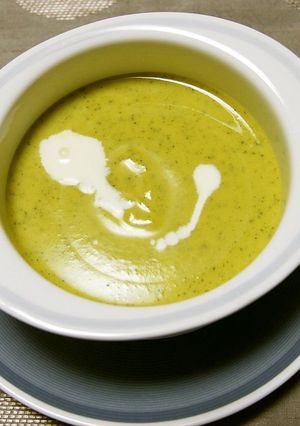 ズッキーニと南瓜のスープ-レシピのメイン写真