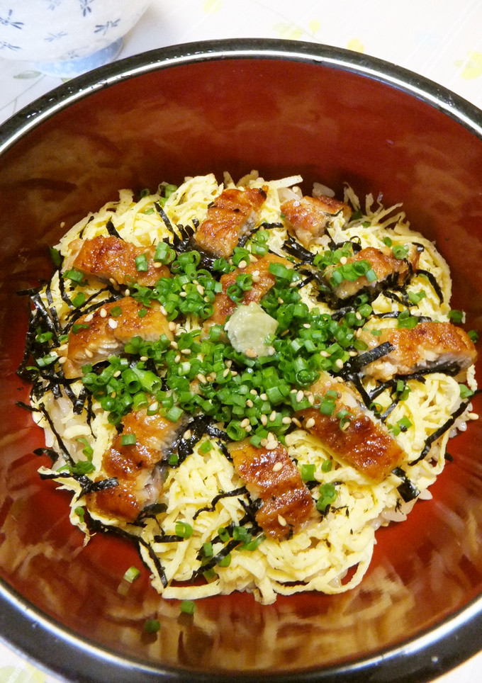 土用の丑の日に♪うなぎご飯☆ひつまぶし風-レシピのメイン写真