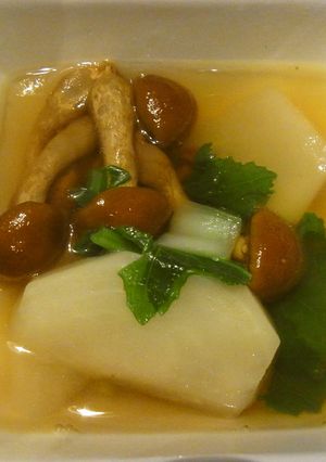 かぶとなめこのほっこりスープ-レシピのメイン写真