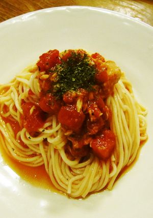 混ぜるだけ！トマト冷麦-レシピのメイン写真