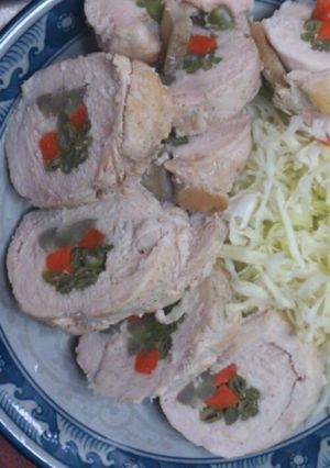 鶏むね肉巻き-レシピのメイン写真
