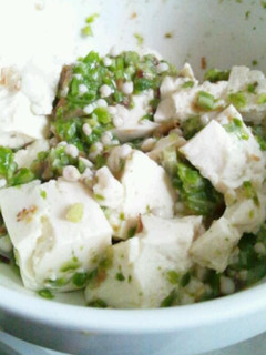 おくらと豆腐の簡単和え-レシピのメイン写真