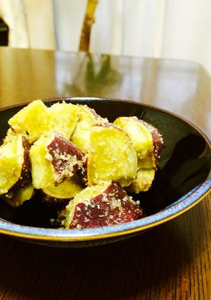 さつま芋で〜はちみつレモンすりすり大学？-レシピのメイン写真