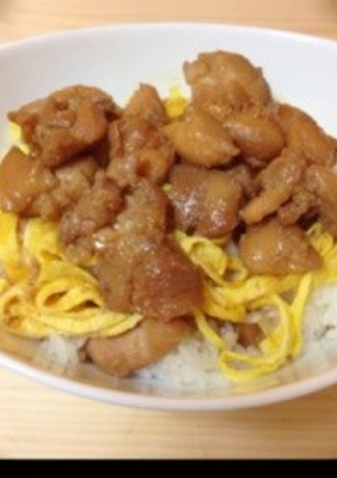 土用にもぜひ！うな丼風★とり玉丼-レシピのメイン写真