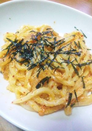 明太マヨキムチ焼きうどん-レシピのメイン写真