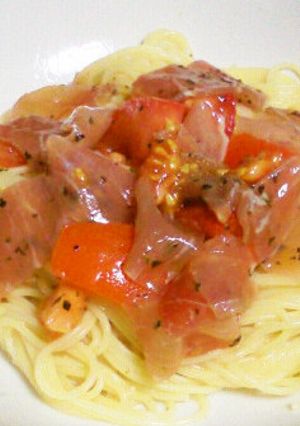 【くせになる　うま塩】簡単冷製パスタ-レシピのメイン写真