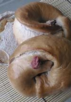 春の桜でピンク色★SAKURA BAGEL-レシピのメイン写真