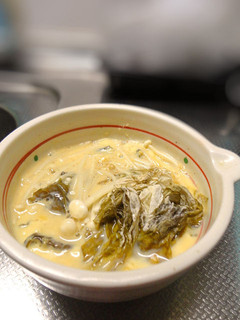 梅干しとわかめの冷製豆乳茶碗蒸し-レシピのメイン写真