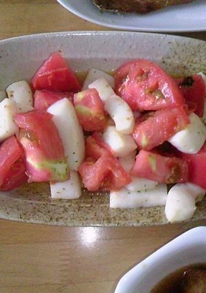 いかとトマトの炒め物-レシピのメイン写真