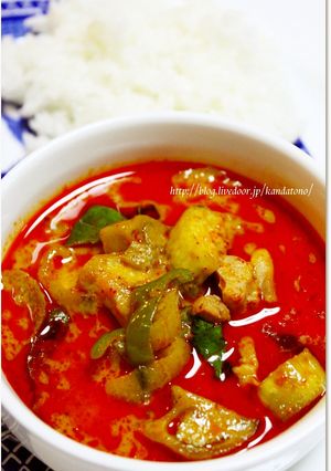 超簡単♪タイ風レッドカレー-レシピのメイン写真