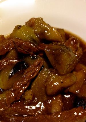 なすと牛肉のこてこて煮-レシピのメイン写真