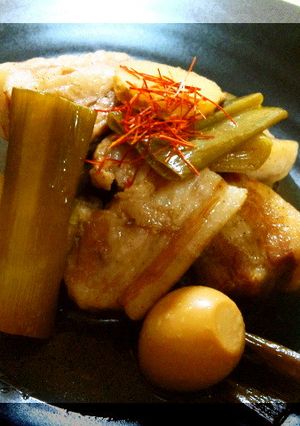 + 圧力鍋不要豚の角煮 +-レシピのメイン写真