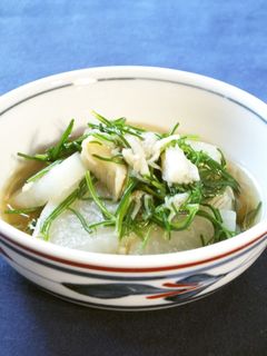 おかひじきと大根であんかけに♪-レシピのメイン写真