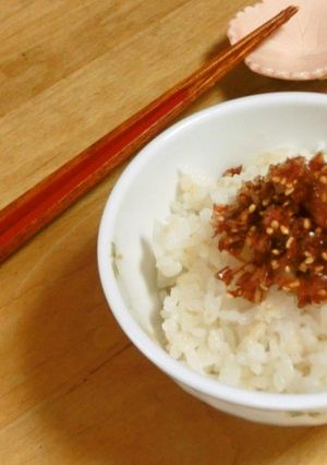 我が家の簡単ふりかけ♪-レシピのメイン写真