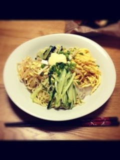 ナムルで韓国風冷やしラーメン!-レシピのメイン写真